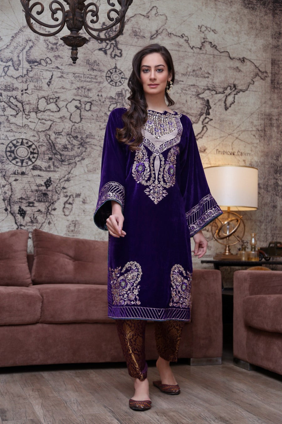 Purple Velours PR-132